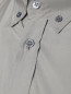 Комбинированная рубашка из смесового хлопка Balenciaga  –  Деталь