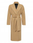 Пальто из шерсти, удлиненное, двубортное Paul Smith  –  Общий вид