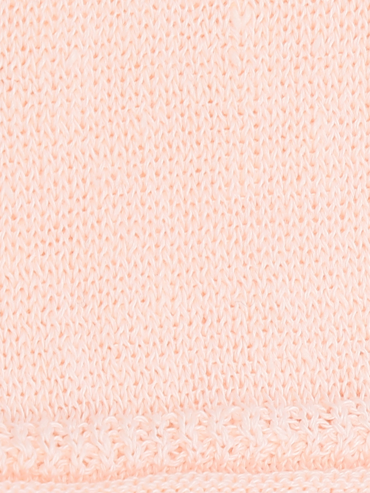 Джемпер из смешанного льна свободного кроя Marina Rinaldi  –  Деталь1  – Цвет:  Розовый