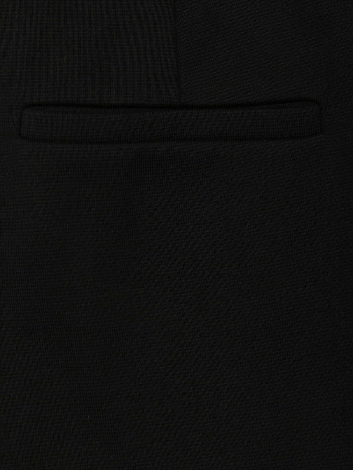 Брюки из фактурной ткани Sportmax  –  Деталь1  – Цвет:  Черный