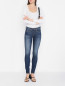 Зауженные джинсы из смешанного хлопка Calvin Klein  –  МодельОбщийВид