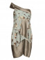 Мини-платье из шелка с цветочным узором Antonio Marras  –  Общий вид