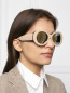 Солнцезащитные очки в круглой оправе Cutler and Gross  –  МодельОбщийВид