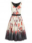 Платье-сарафан из хлопка с узором Marc Jacobs  –  Общий вид