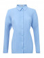 Блуза из полиэстера с эффектом "плиссе" Jil Sander  –  Общий вид