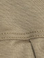 Брюки трикотажные из хлопка с карманами LARDINI  –  Деталь