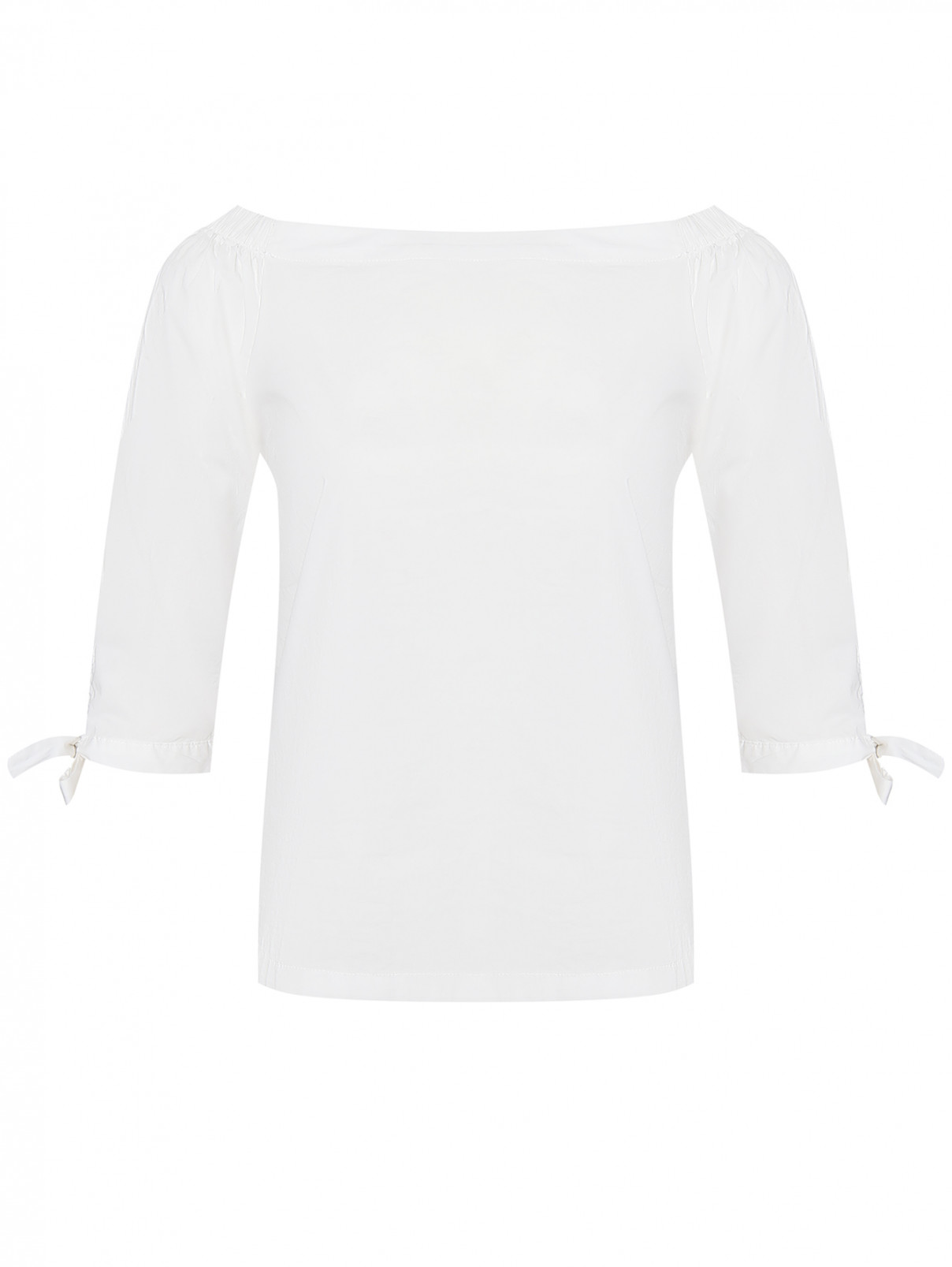 Блуза из хлопка с рукавом 3/4 S.Oliver  –  Общий вид