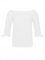 Блуза из хлопка с рукавом 3/4 S.Oliver  –  Общий вид