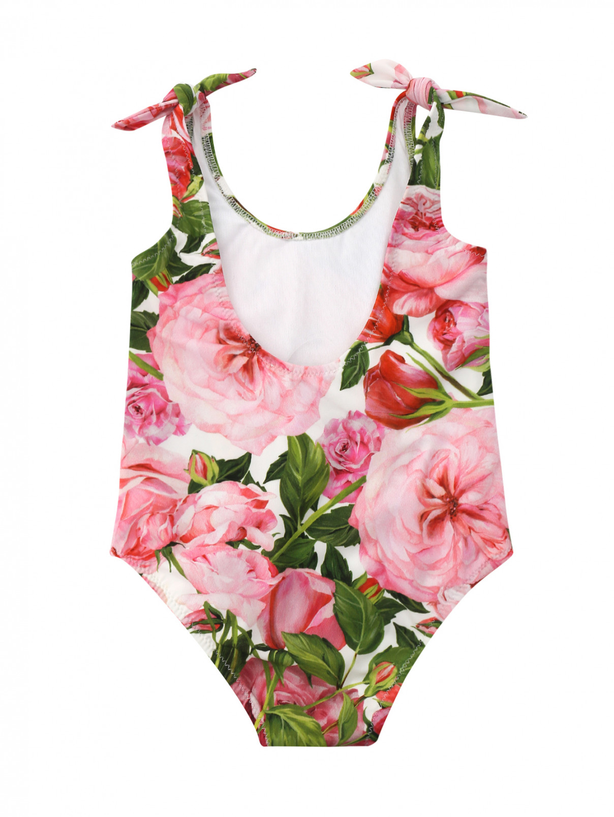 Купальник слитный Dolce & Gabbana  –  Общий вид  – Цвет:  Розовый