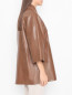 Пальто из кожи с карманами Weekend Max Mara  –  МодельВерхНиз2