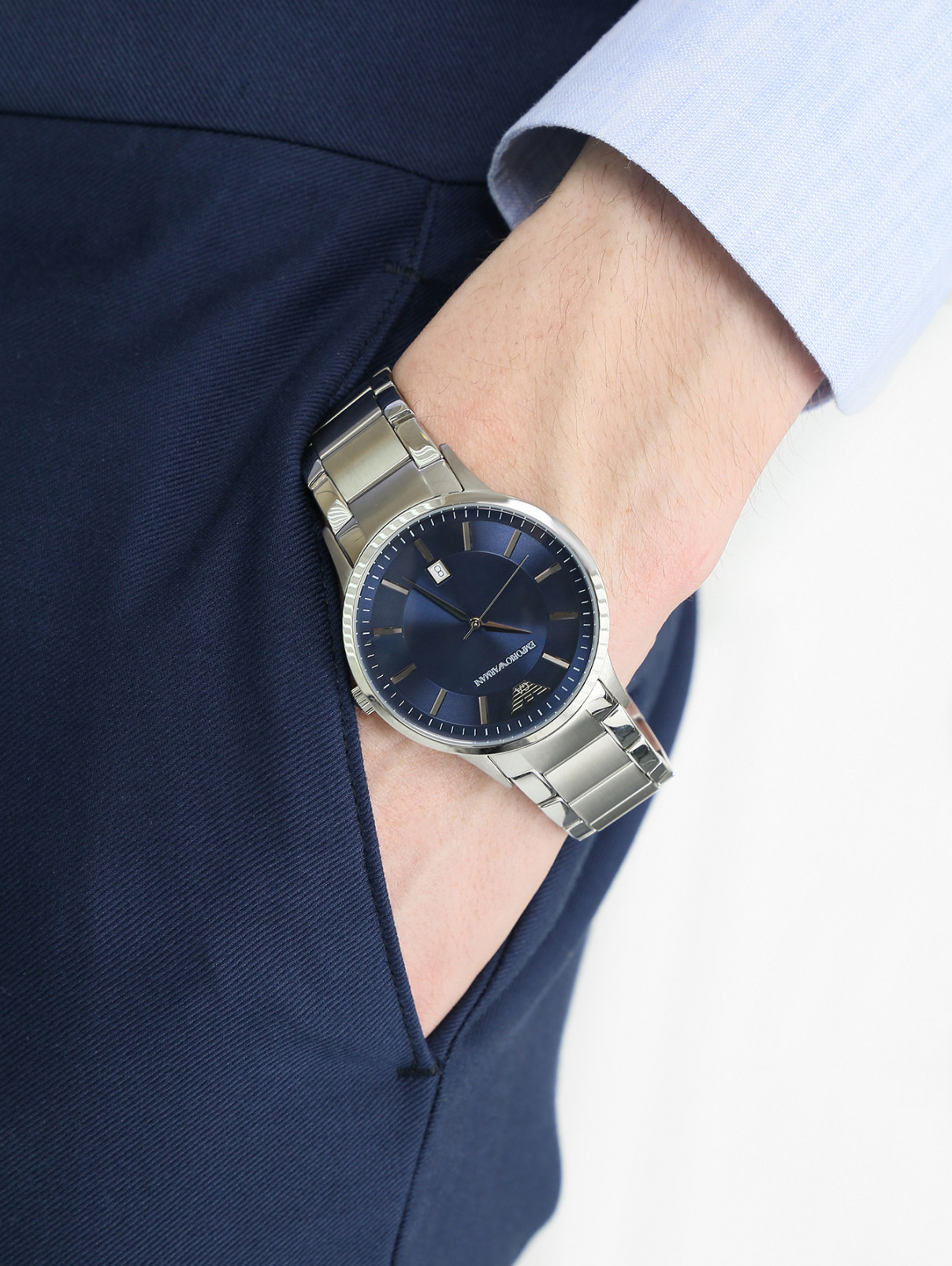 Часы Emporio Armani  –  МодельОбщийВид  – Цвет:  Металлик
