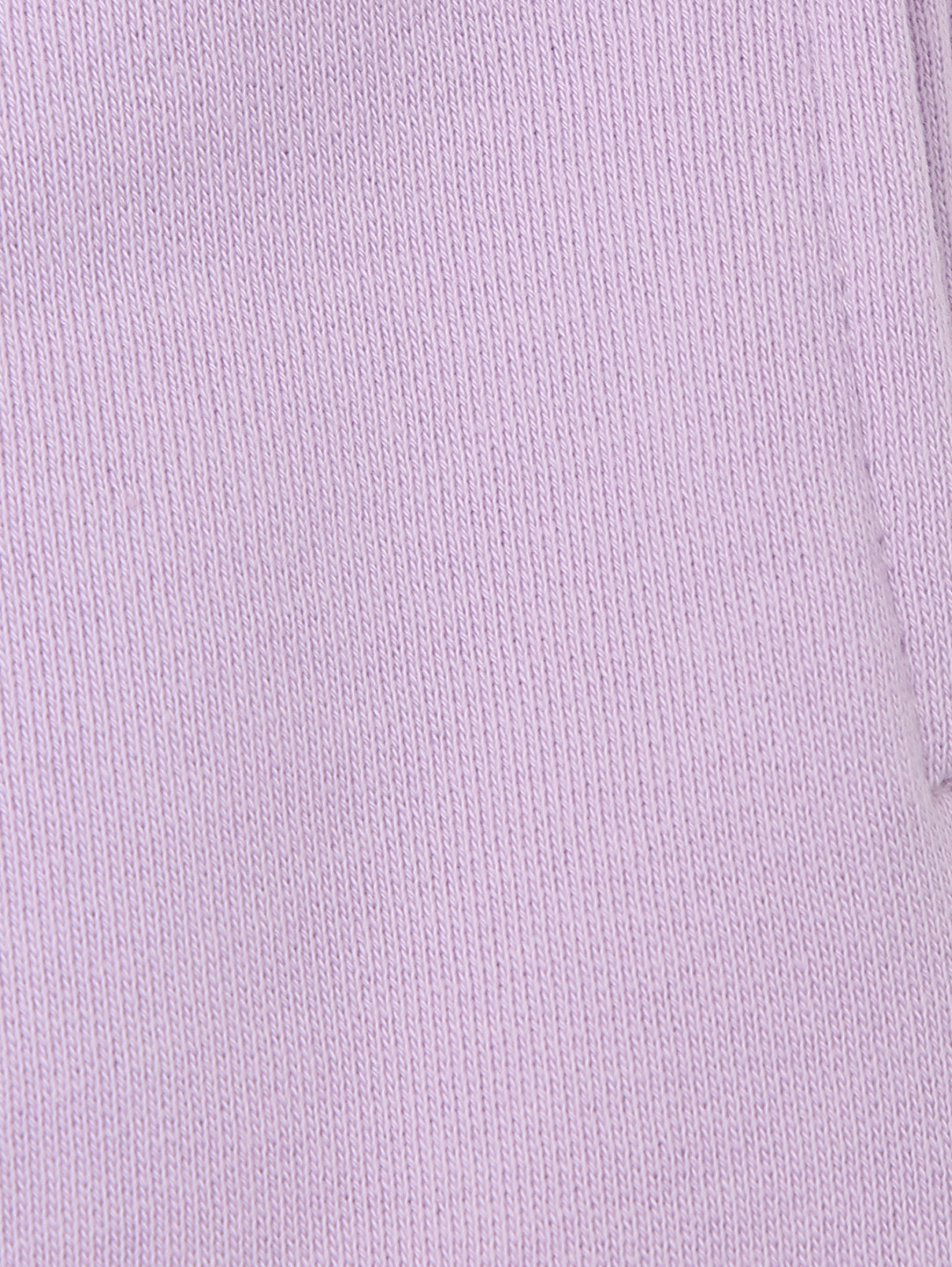 Трикотажные брюки с манжетами MSGM  –  Деталь  – Цвет:  Фиолетовый