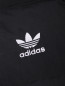 Стеганый пуховик на молнии Adidas Originals  –  Деталь
