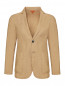 Пиджак изо льна и шерсти с накладными карманами Barena  –  Общий вид
