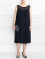 Платье многослойное из плиссированной ткани Marina Rinaldi  –  МодельОбщийВид