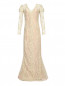 Платье макси кружевное Alberta Ferretti  –  Общий вид