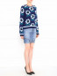 Джинсовая юбка-мини Moschino Couture  –  Модель Общий вид