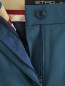 Укороченные брюки из шерсти с боковыми карманами Etro  –  Деталь