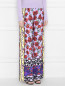 брюки на резинке с цветочным узором Alice+Olivia  –  МодельВерхНиз