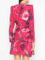 Платье со сборкой из вискозы PINKO  –  МодельВерхНиз1