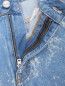 Расклешенные джинсы из хлопка Ganni  –  Деталь