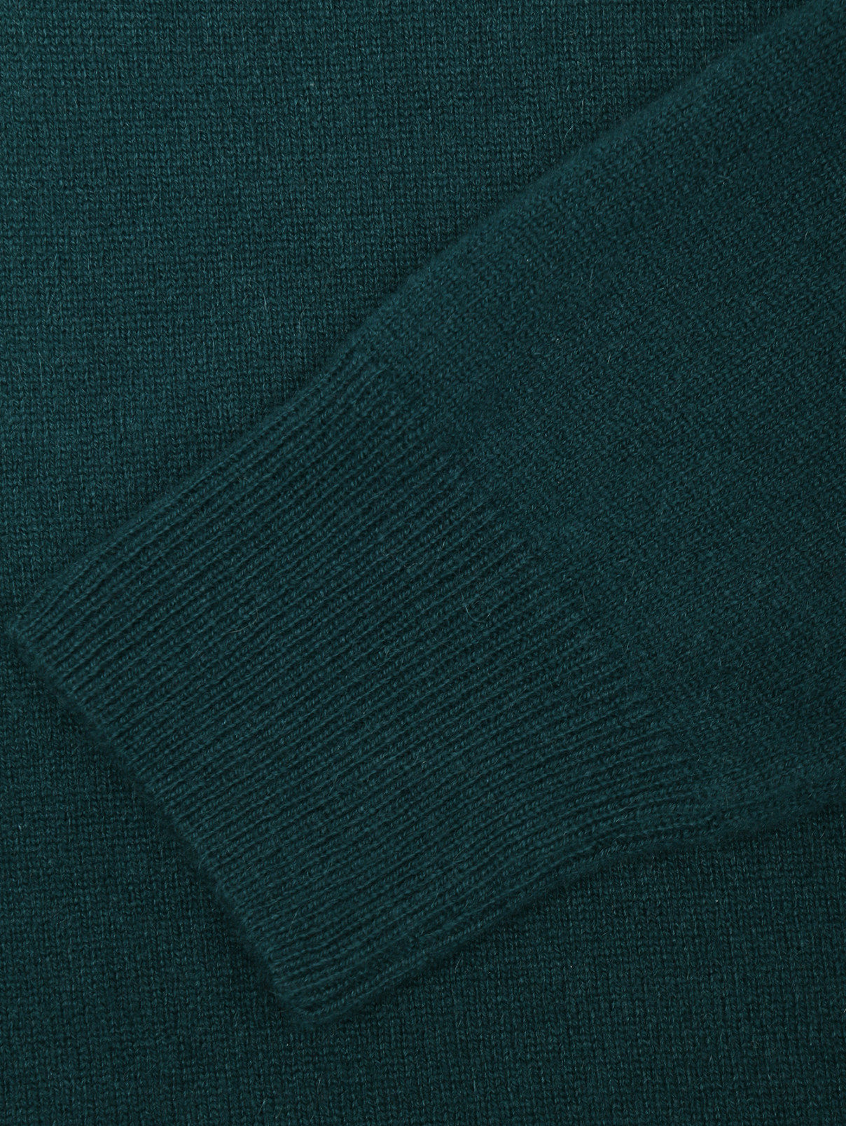 Джемпер из шерсти и кашемира с воротником поло LARDINI  –  Деталь1  – Цвет:  Зеленый