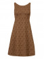 Платье из шерсти и шелка Moschino  –  Общий вид