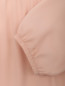 Блуза однотонная с поясом Attesa  –  Деталь1