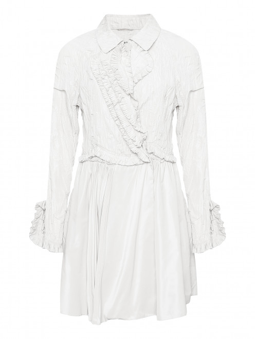 Двубортный плащ с декором Ermanno Scervino - Общий вид