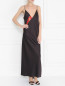 Платье из шелка с декором DKNY  –  Модель Общий вид