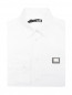 Рубашка из хлопка с логотипом Love Moschino  –  Общий вид