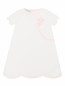 Трикотажное платье с вышивкой Baby Dior  –  Общий вид