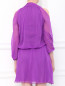 Платье из шелка с открытыми плечами Alberta Ferretti  –  Модель Верх-Низ1