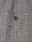 Брюки из шерсти с узором и контрастной отделкой Calvin Klein 205W39NYC  –  Деталь1