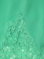 Платье из смешанного шелка с кружевной отделкой Ermanno Firenze  –  Деталь1