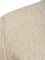 Кардиган из фактурной ткани с люрексом Alberta Ferretti  –  Деталь