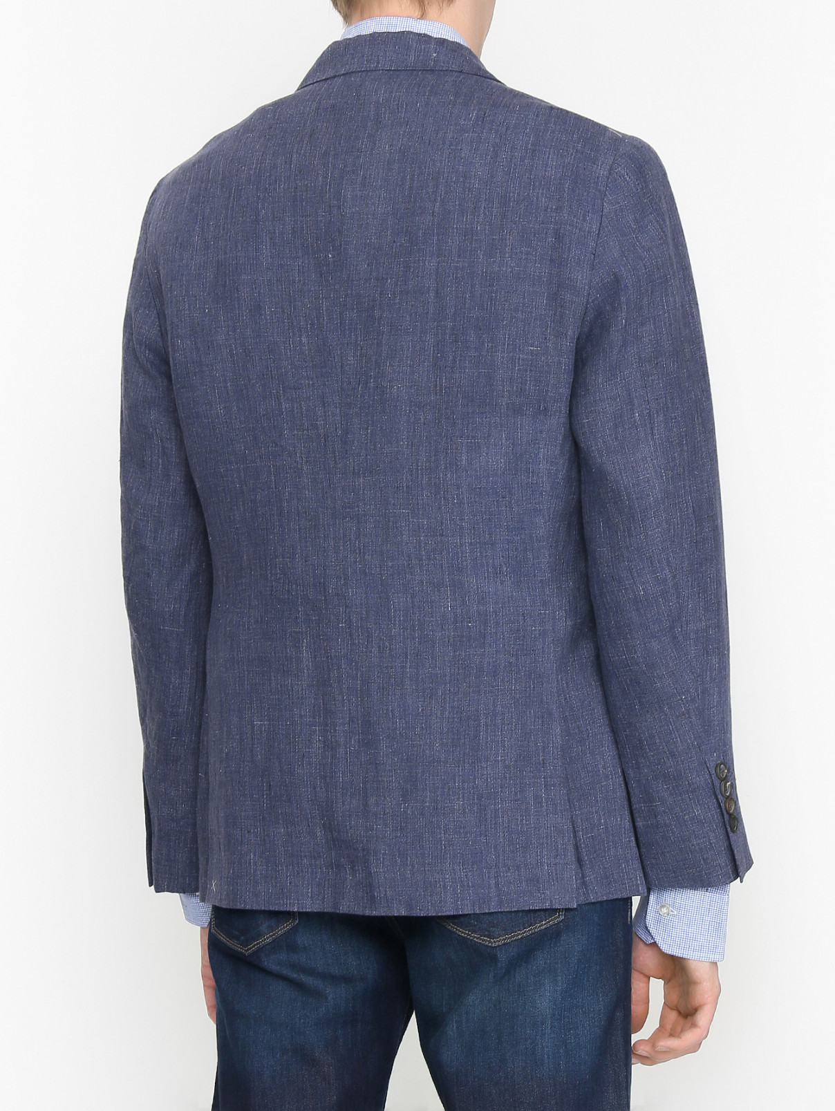 Пиджак из льна Brunello Cucinelli  –  МодельВерхНиз1