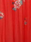 Платье-макси из шифона с цветочным принтом и контрастной отделкой Philosophy di Lorenzo Serafini  –  Деталь1