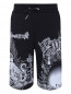 Хлопковые шорты с принтом и карманами Givenchy  –  Общий вид