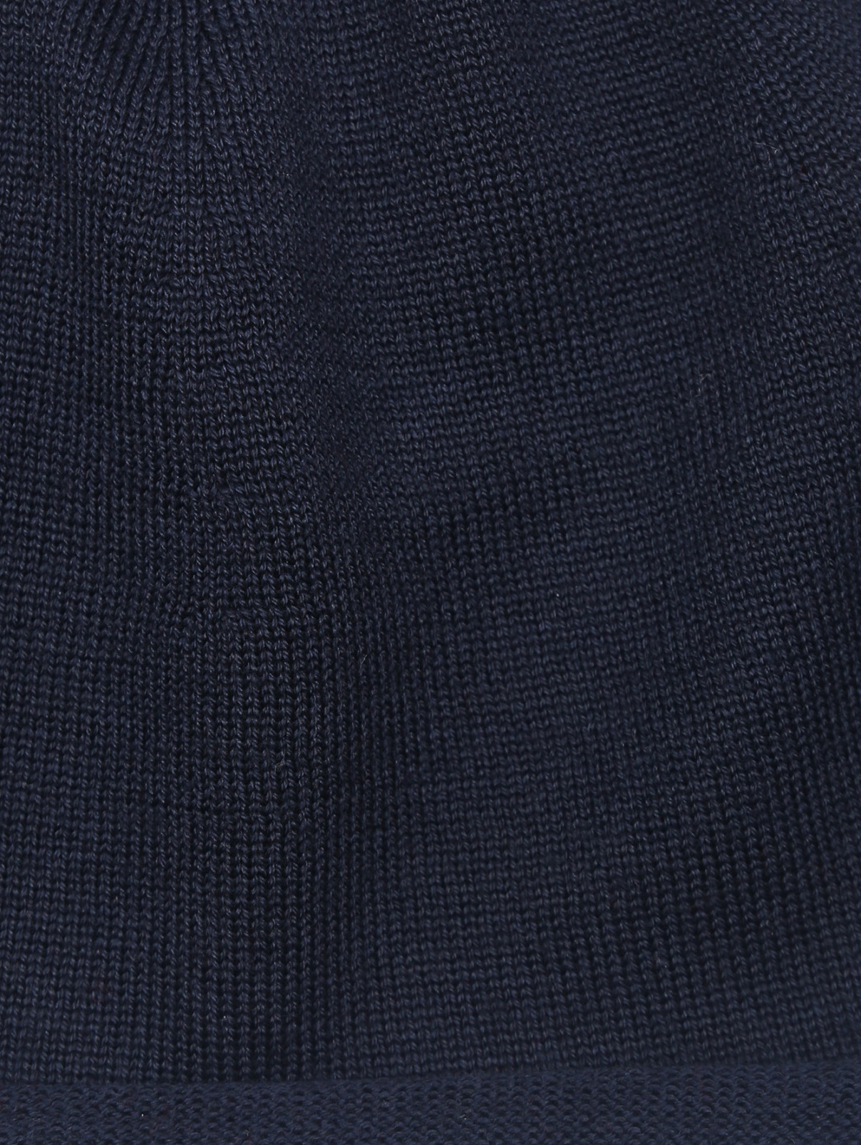 Шапка из смешанной шерсти Marina Rinaldi  –  Деталь  – Цвет:  Синий