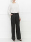 Широкие брюки с узором "горох" Alberto Biani  –  Модель Общий вид