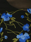 Блуза из шелка и хлопка с цветочной вышивкой Marina Rinaldi  –  Деталь