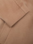 Двубортное пальто из шерсти с карманами Weekend Max Mara  –  Деталь