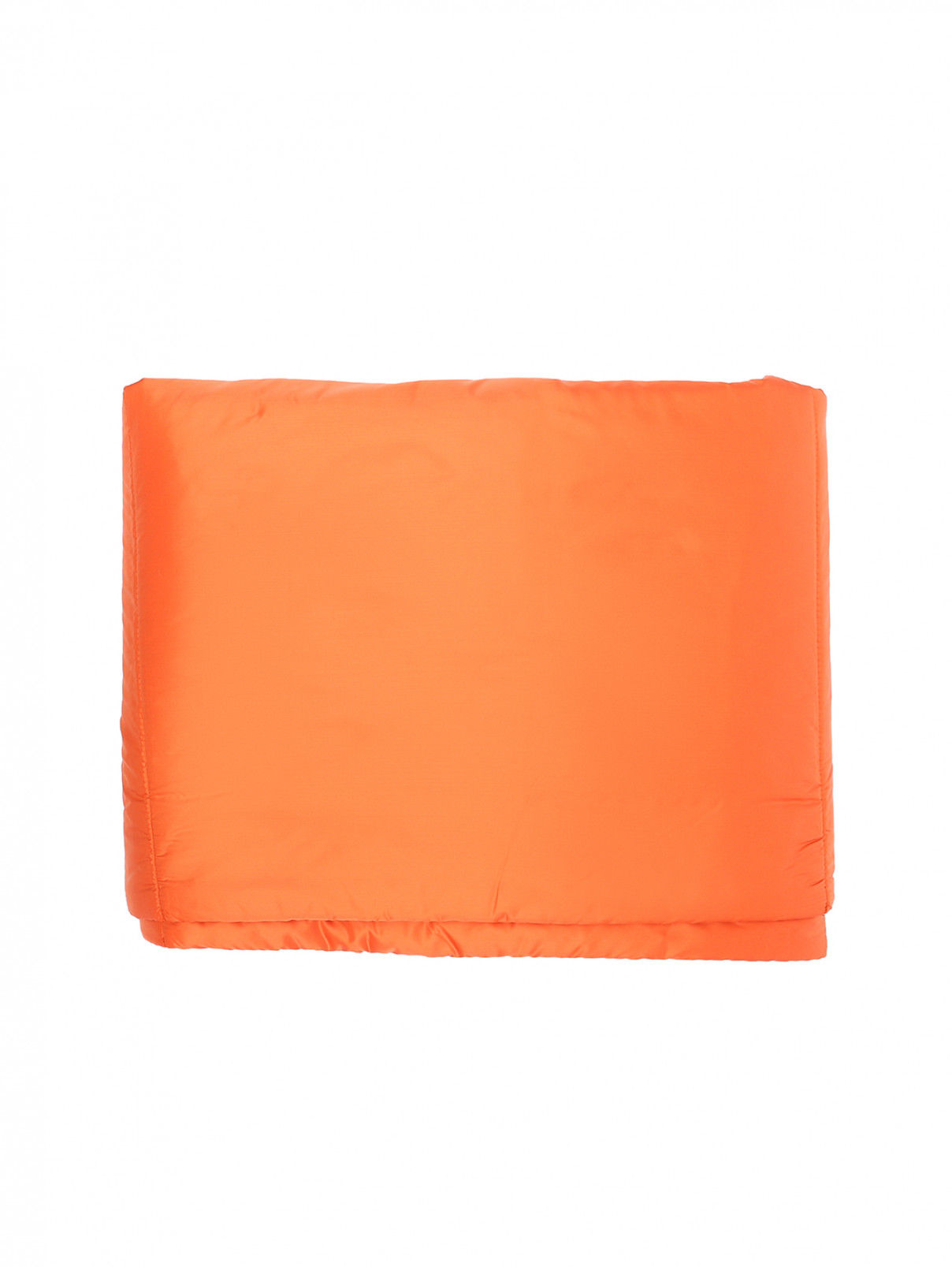 Шарф стеганый Max Mara  –  Общий вид  – Цвет:  Оранжевый