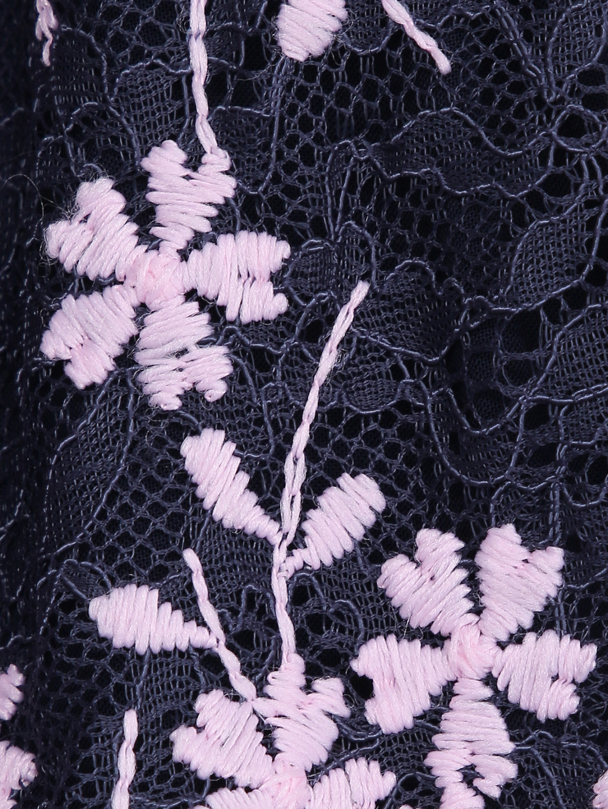 Кружевная юбка с цветочным узором Ermanno Scervino Junior  –  Деталь1  – Цвет:  Узор