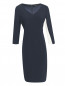 Платье-футляр с контрастной отделкой Marina Rinaldi  –  Общий вид