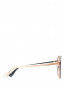Солнцезащитные очки в оправе из пластика декорированные блестками Jimmy Choo  –  Обтравка2