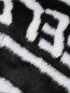 Шарф из эко меха с логотипом Karl Lagerfeld  –  Деталь