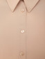 Блуза из шелка свободного кроя Luisa Spagnoli  –  Деталь