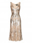 Платье в пайетках, декорированное кристаллами Jenny Packham  –  Общий вид